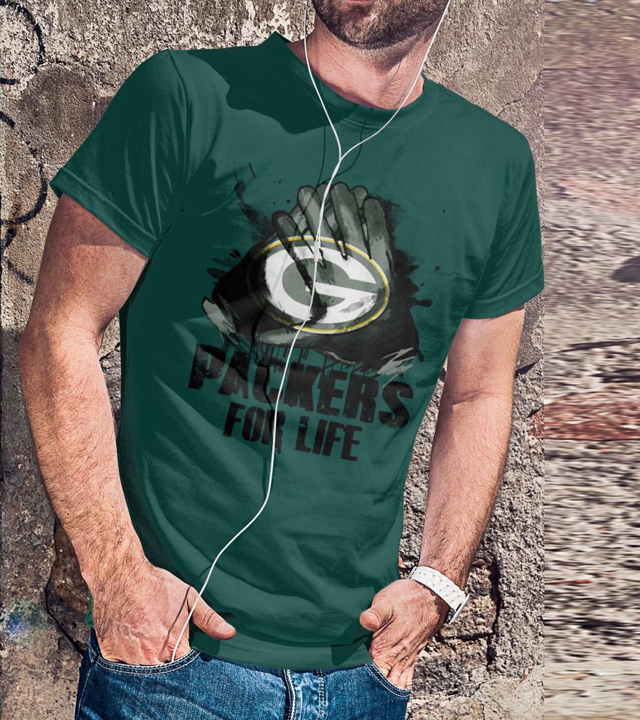 Green Bay Packers For Life T-Shirt