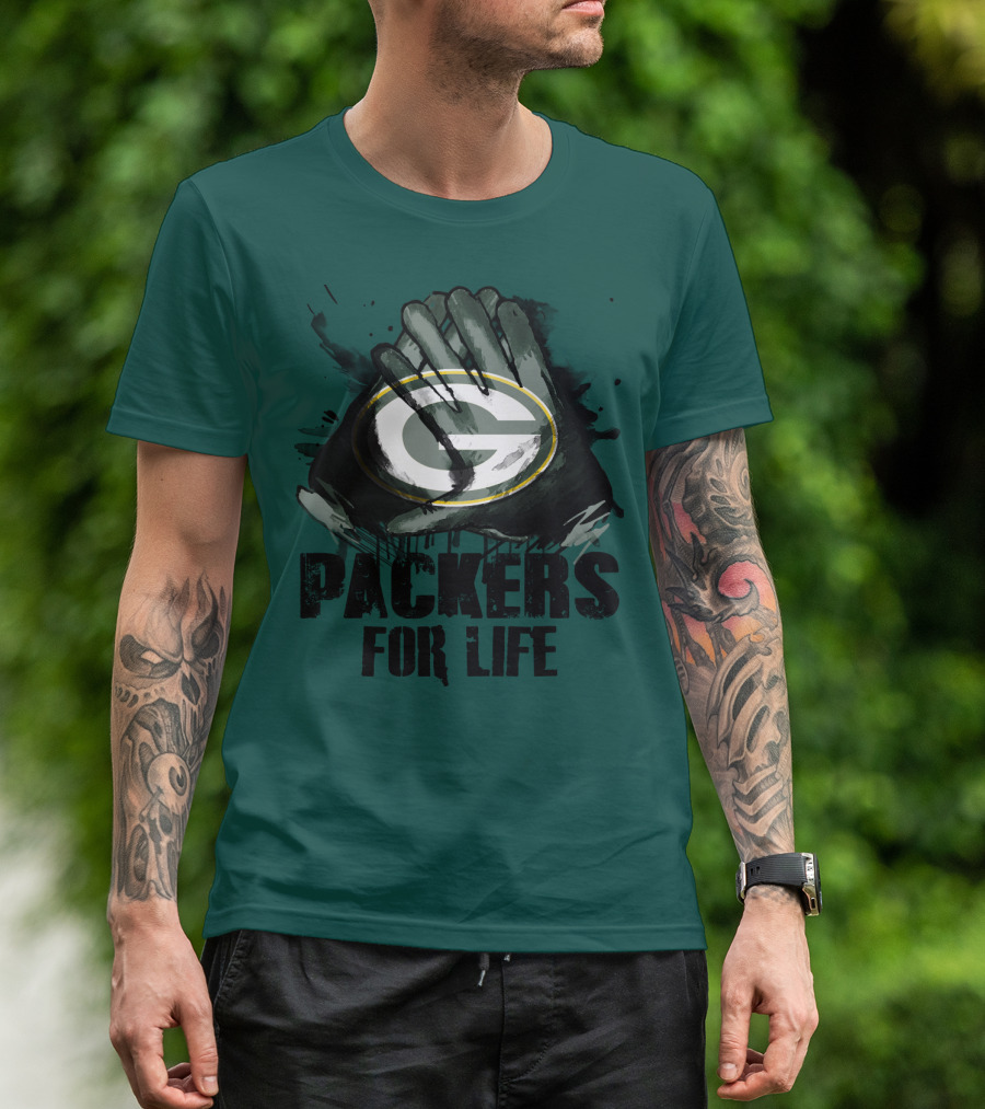 Green Bay Packers For Life T-Shirt