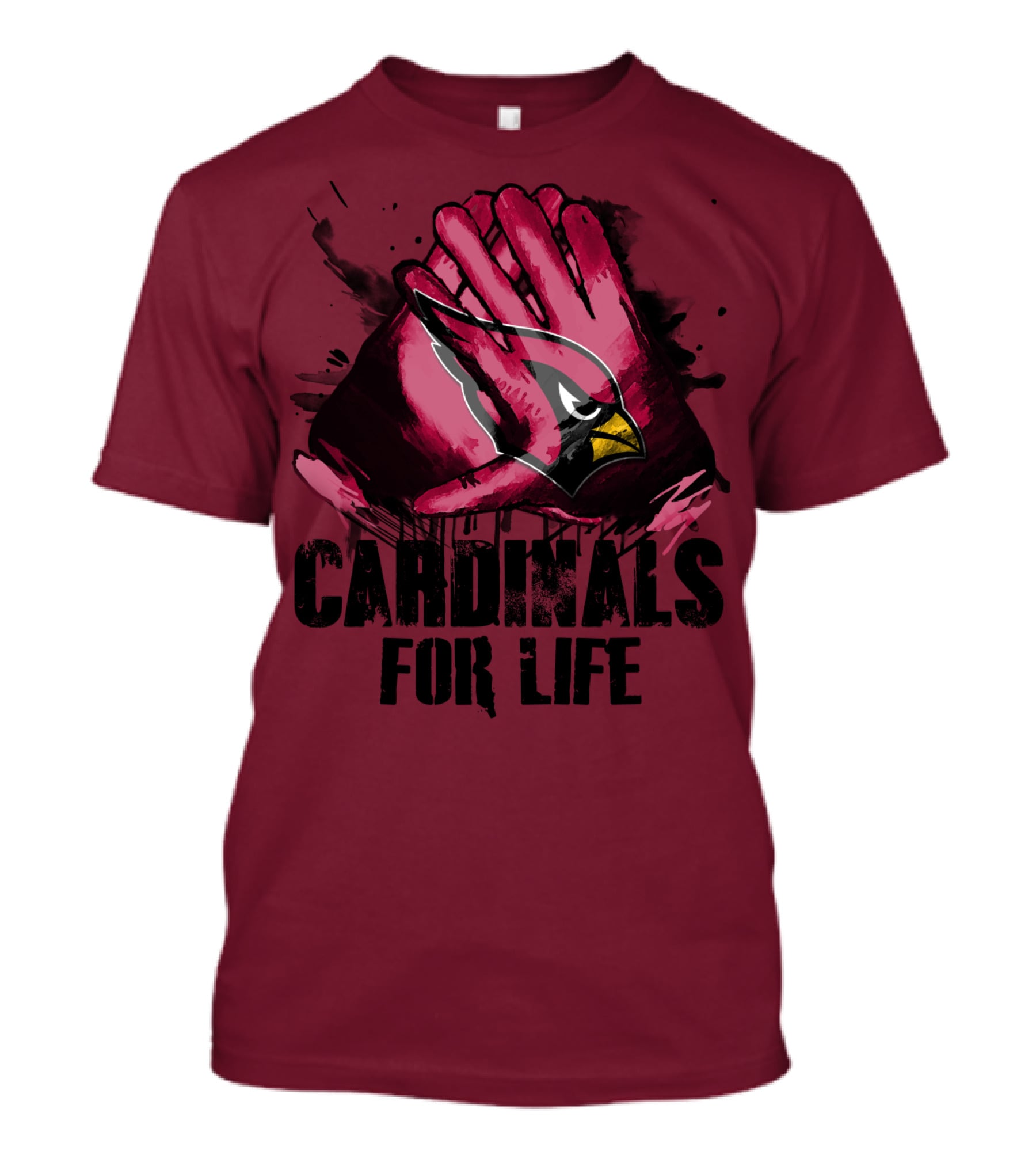 Arizona Cardinals For Life T-Shirt