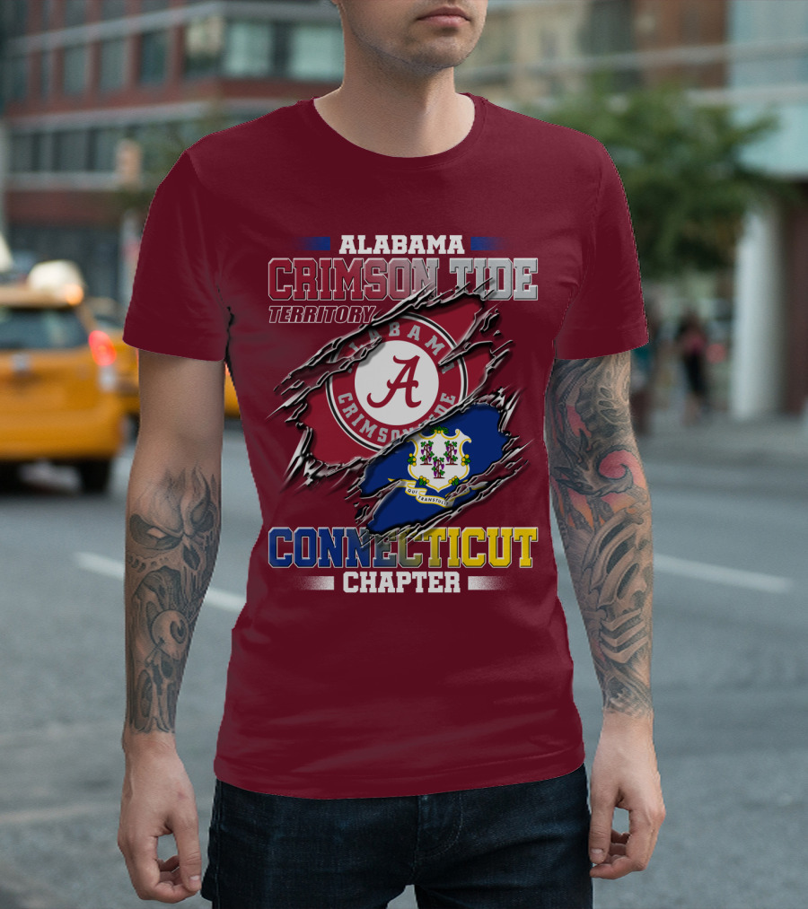 Alabama Crimson Tide Territory Connecticut Chapter T-Shirt