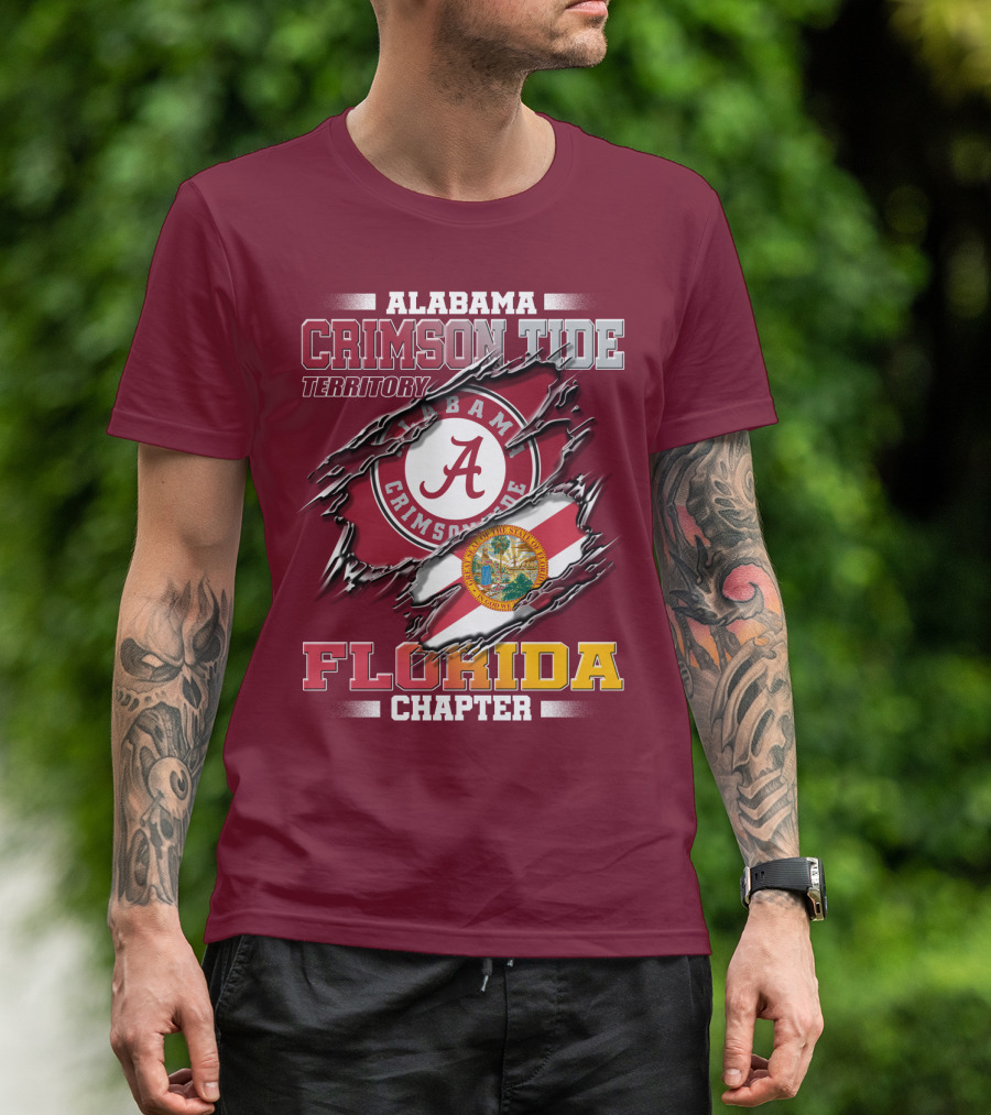 Alabama Crimson Tide Territory Florida Chapter T-Shirt