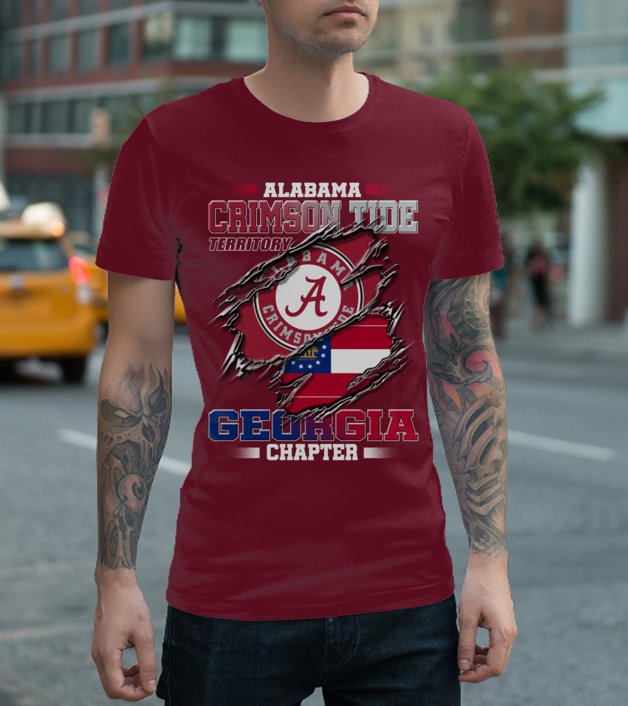 Alabama Crimson Tide Territory Georgia Chapter T-Shirt