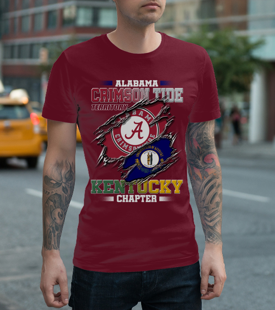 Alabama Crimson Tide Territory Kentucky Chapter T-Shirt