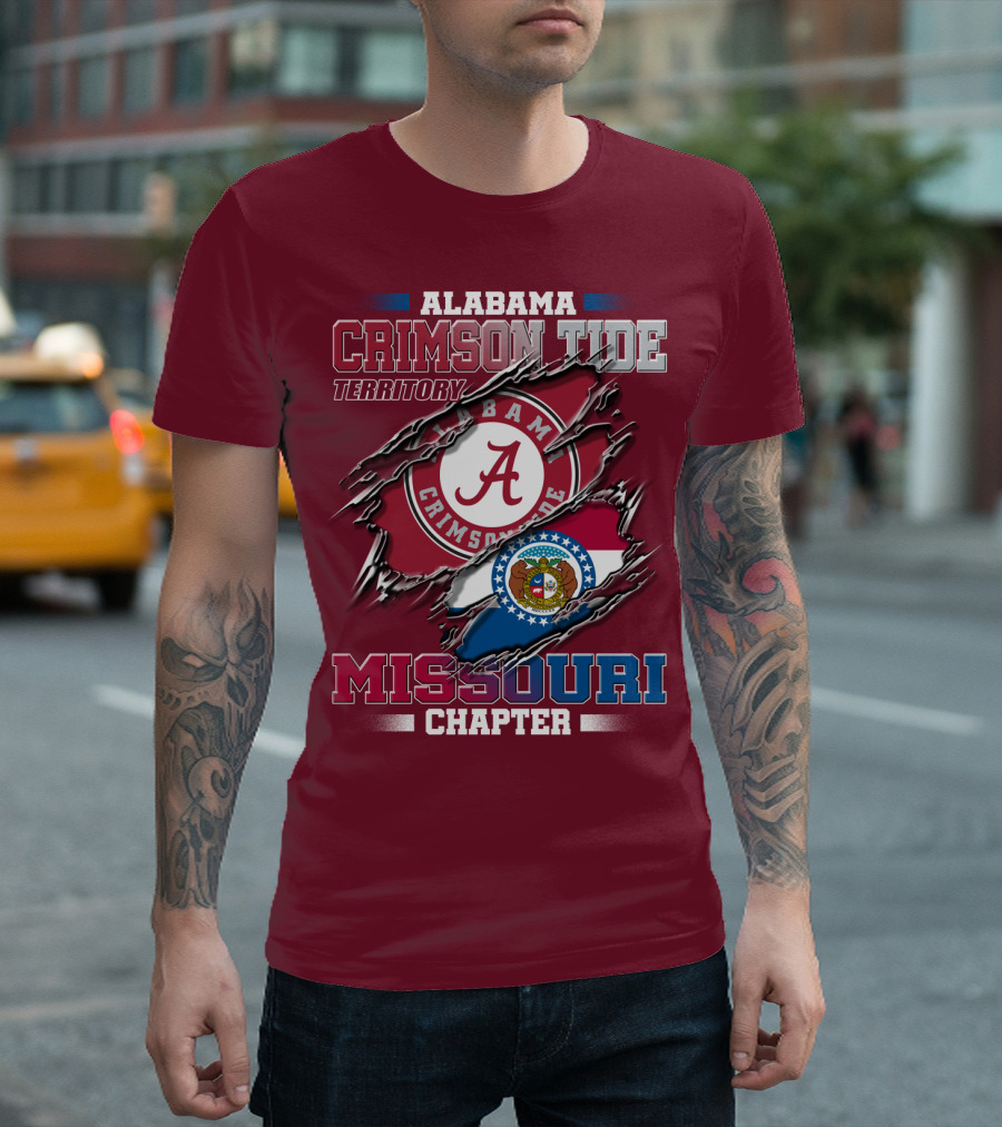Alabama Crimson Tide Territory Missouri Chapter T-Shirt