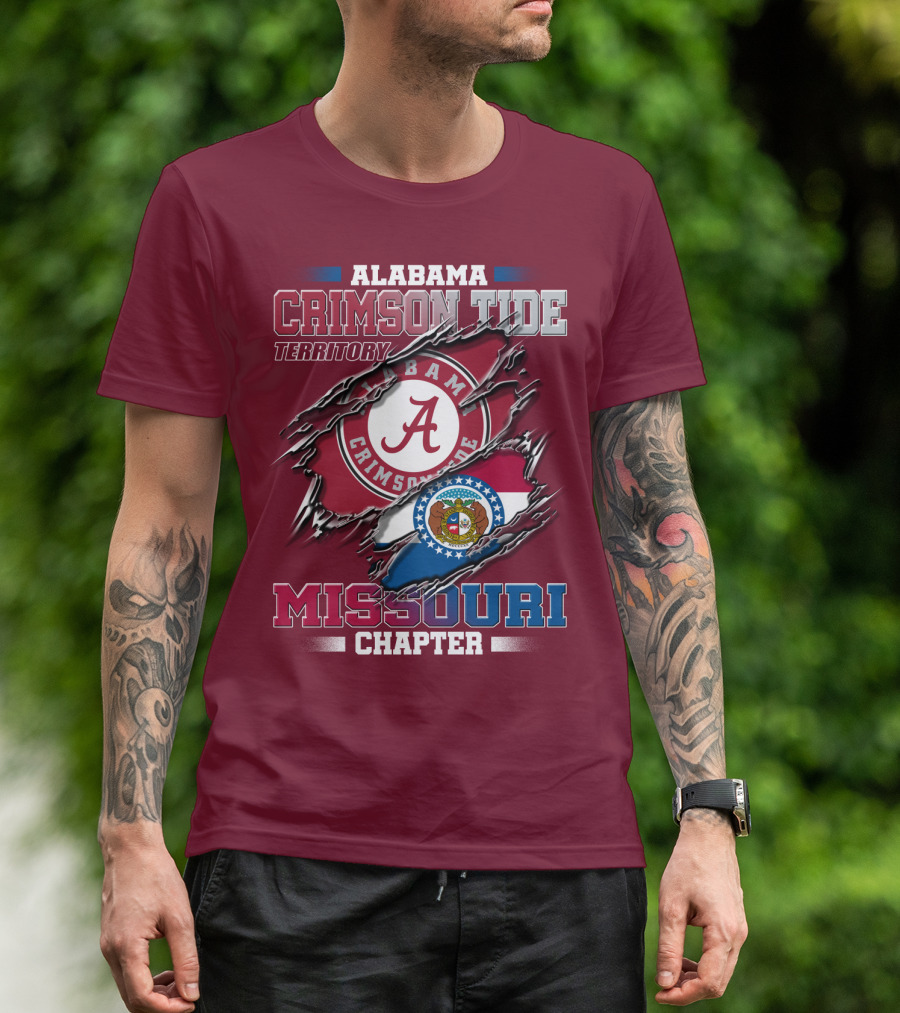 Alabama Crimson Tide Territory Missouri Chapter T-Shirt