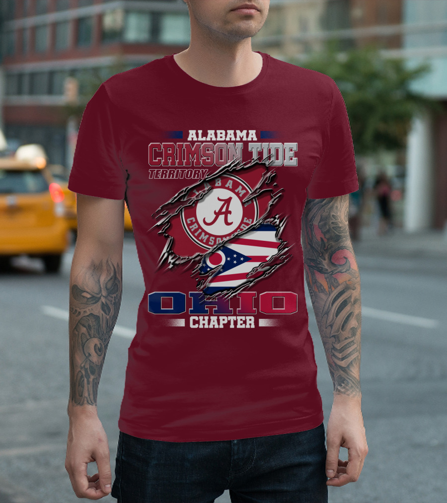Alabama Crimson Tide Territory Ohio Chapter T-Shirt