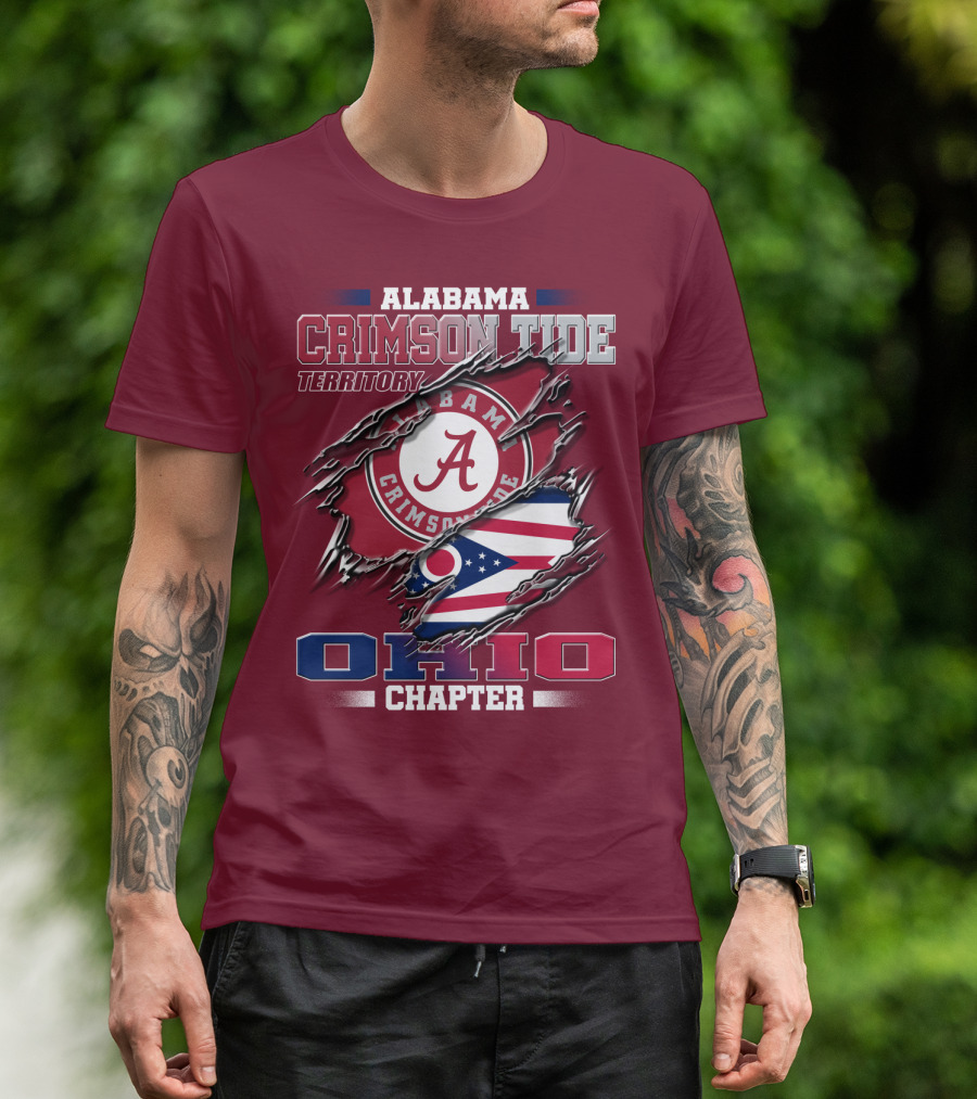Alabama Crimson Tide Territory Ohio Chapter T-Shirt