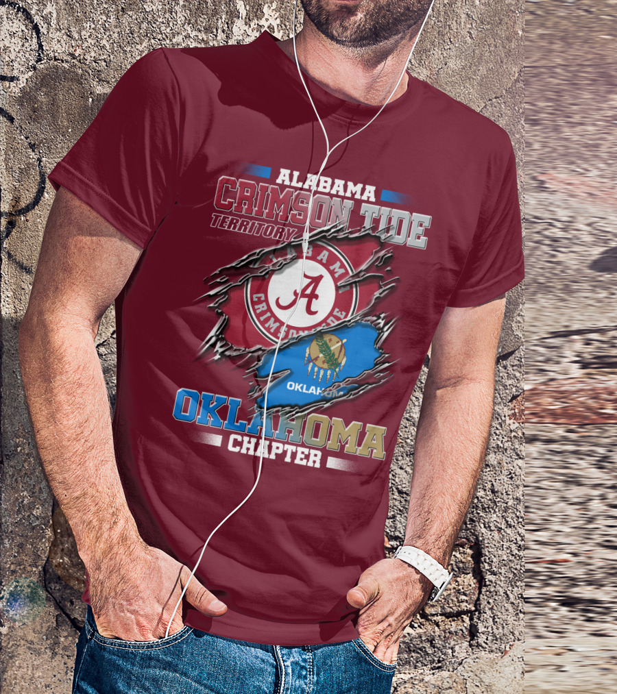 Alabama Crimson Tide Territory Oklahoma Chapter T-Shirt