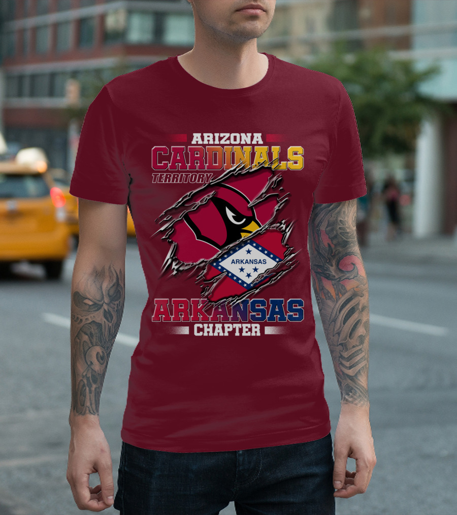 Arizona Cardinals Territory Arkansas Chapter T-Shirt