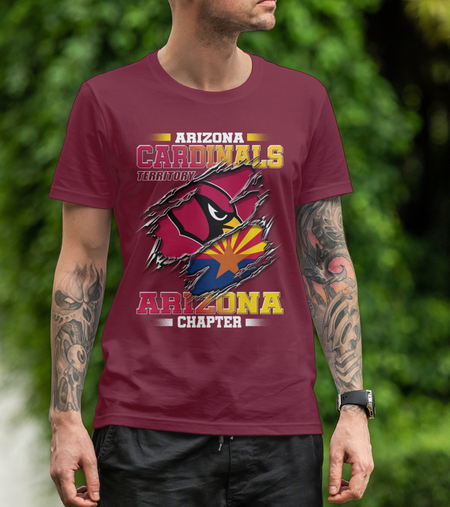 Arizona Cardinals Territory Arizona Chapter T-Shirt