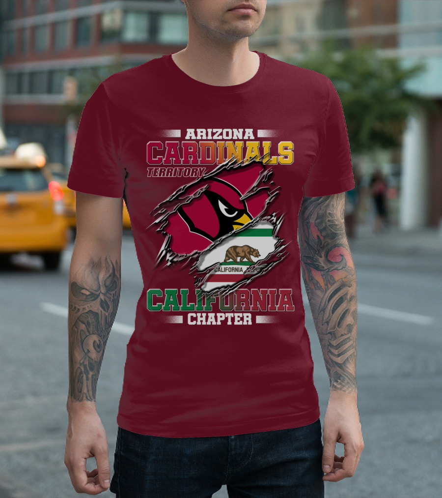 Arizona Cardinals Territory California Chapter T-Shirt