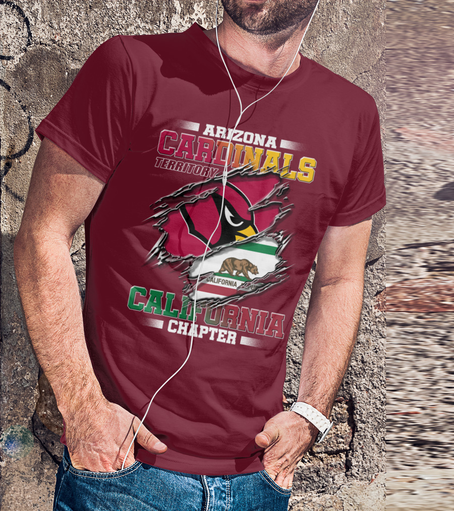 Arizona Cardinals Territory California Chapter T-Shirt