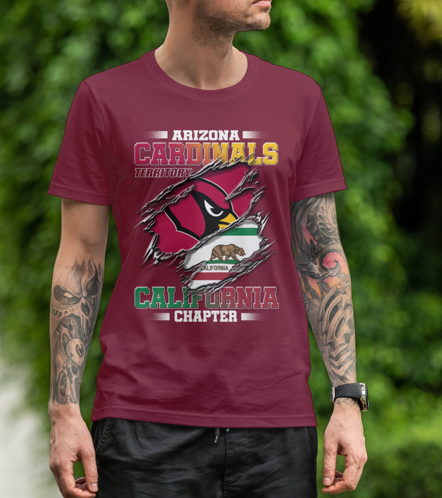 Arizona Cardinals Territory California Chapter T-Shirt