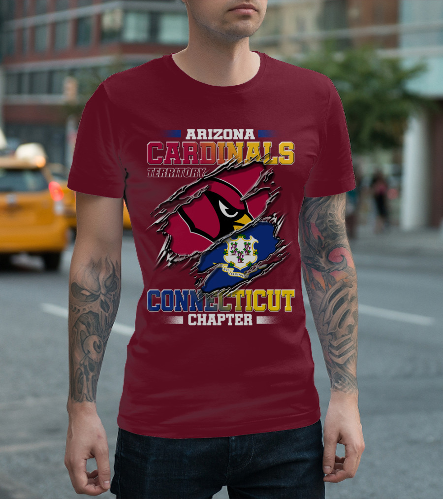 Arizona Cardinals Territory Connecticut Chapter T-Shirt