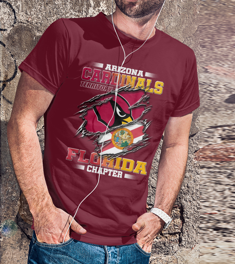 Arizona Cardinals Territory Florida Chapter T-Shirt