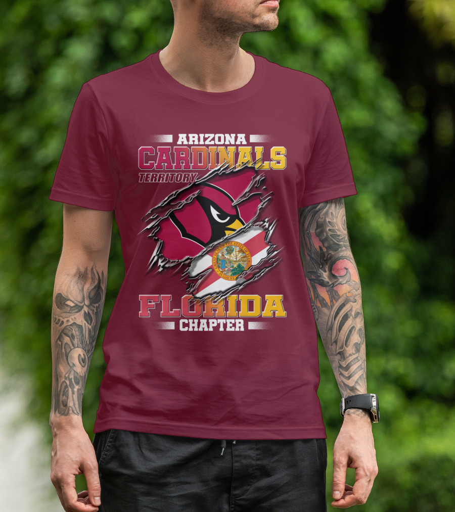 Arizona Cardinals Territory Florida Chapter T-Shirt