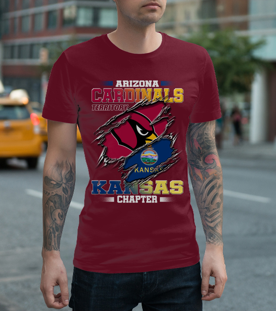 Arizona Cardinals Territory Kansas Chapter T-Shirt