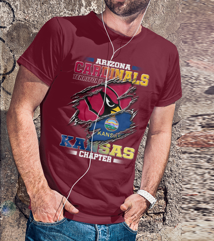Arizona Cardinals Territory Kansas Chapter T-Shirt