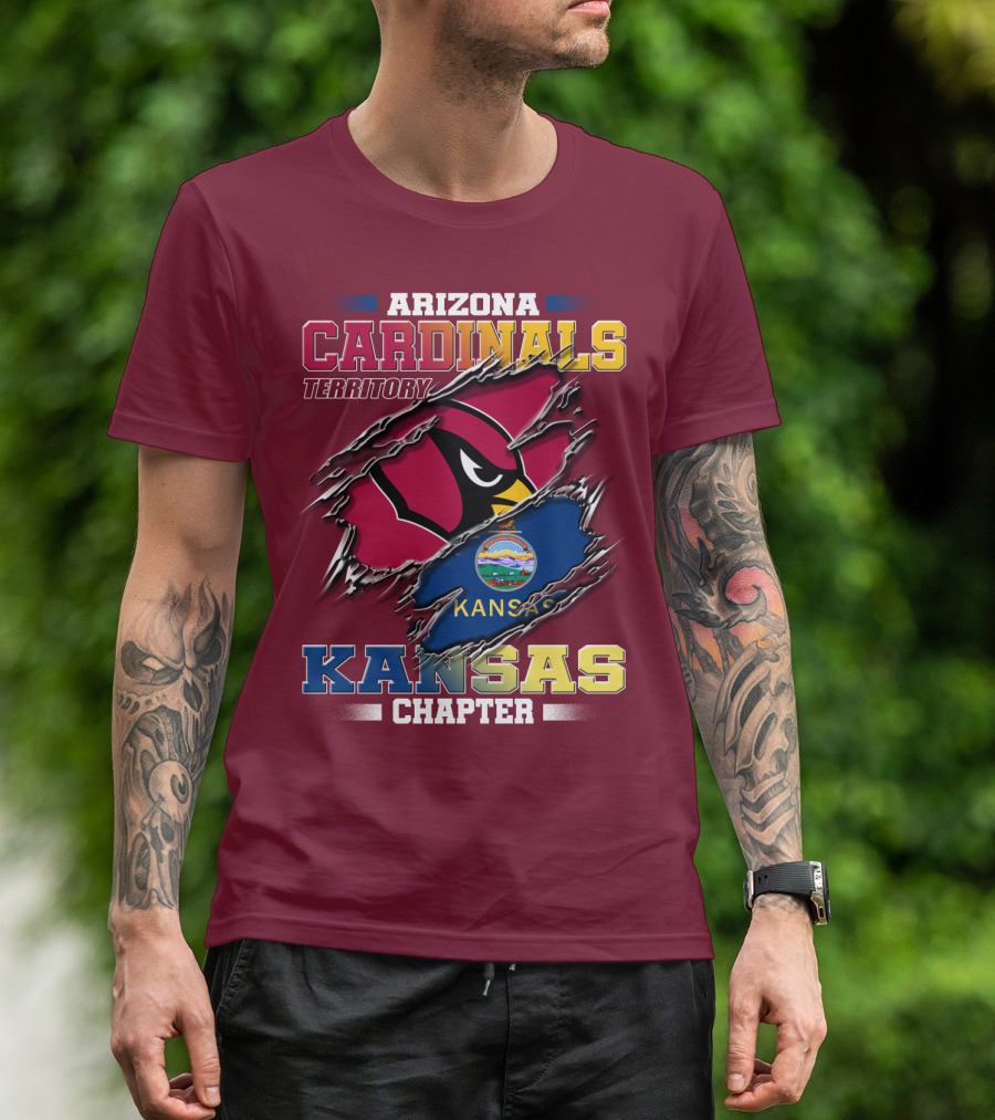 Arizona Cardinals Territory Kansas Chapter T-Shirt