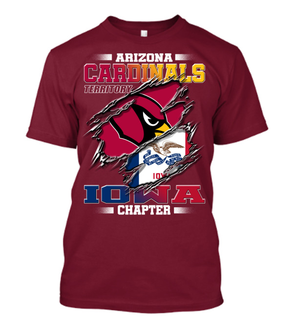 Arizona Cardinals Territory Iowa Chapter T-Shirt