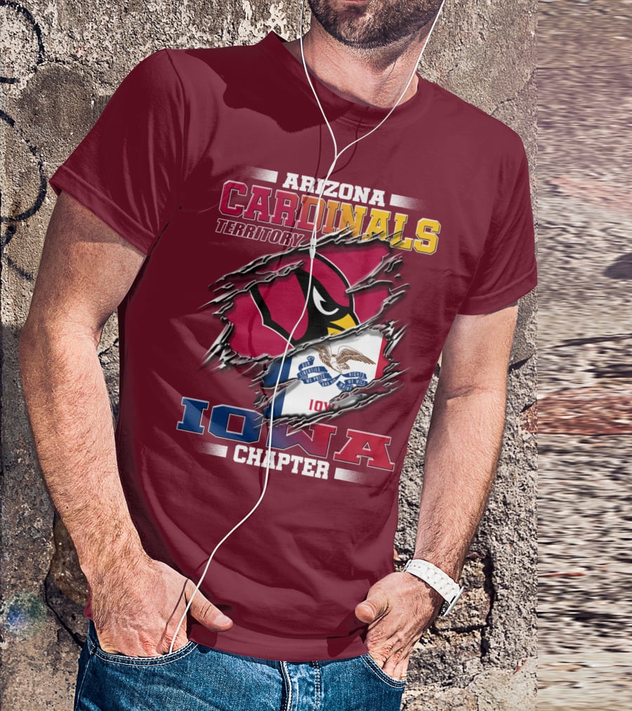 Arizona Cardinals Territory Iowa Chapter T-Shirt