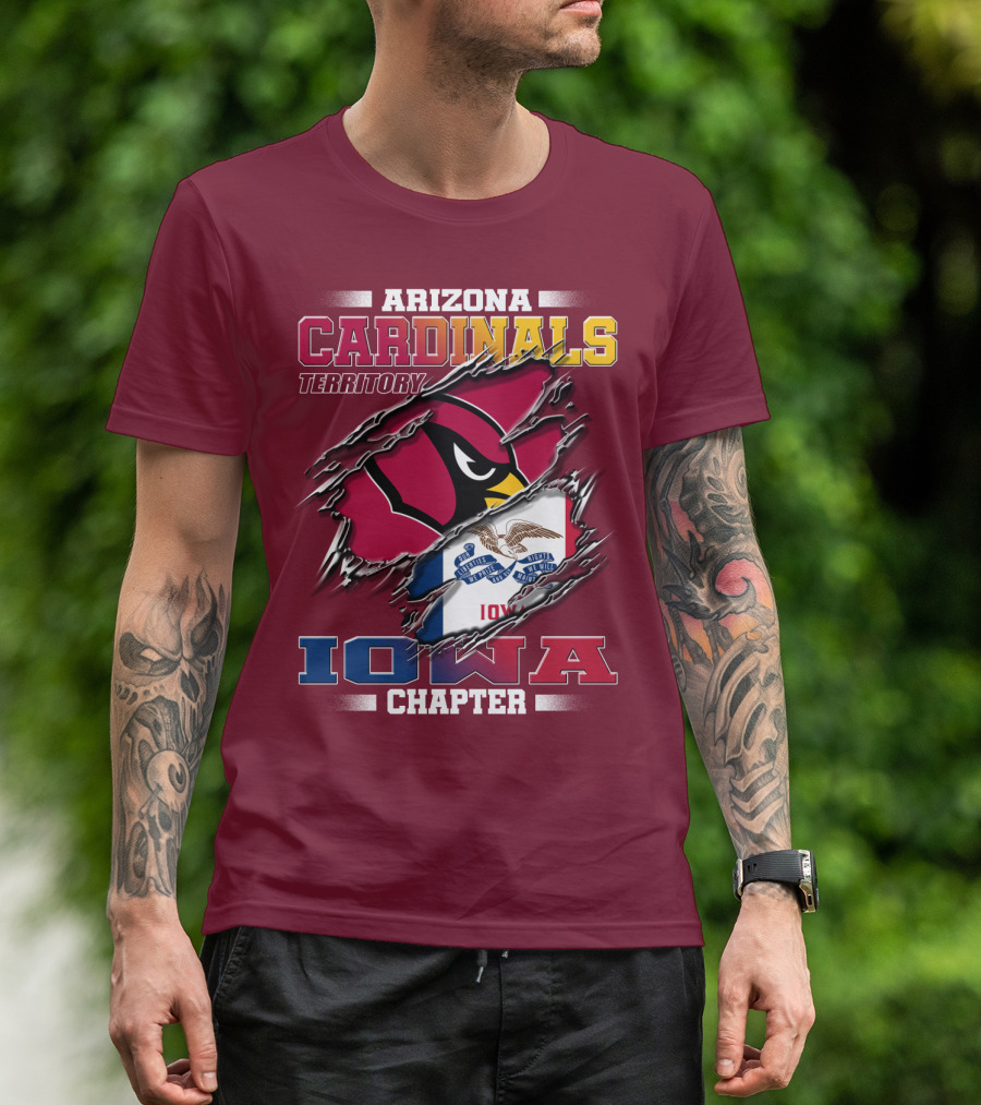 Arizona Cardinals Territory Iowa Chapter T-Shirt
