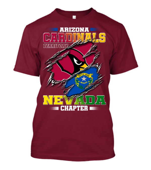 Arizona Cardinals Territory Nevada Chapter T-Shirt