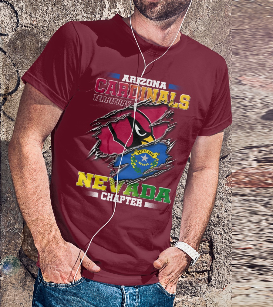 Arizona Cardinals Territory Nevada Chapter T-Shirt