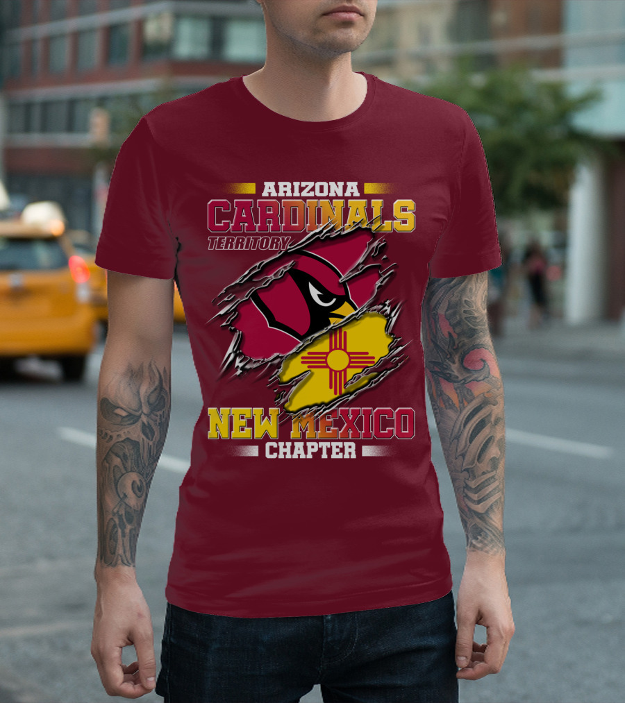 Arizona Cardinals Territory New Mexico Chapter T-Shirt