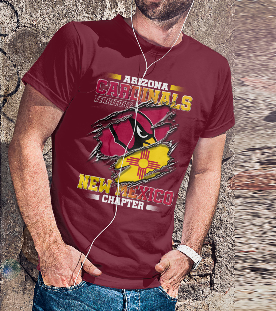 Arizona Cardinals Territory New Mexico Chapter T-Shirt