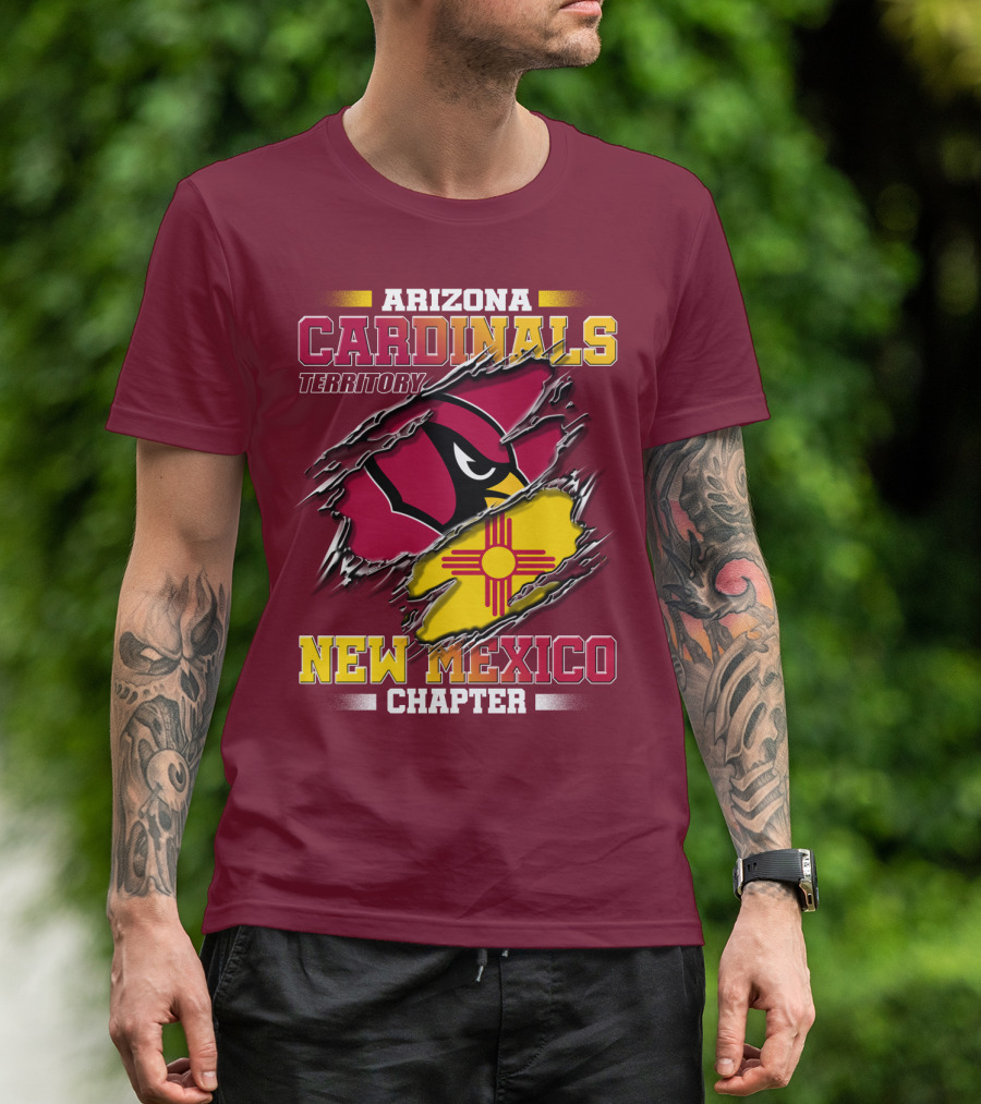Arizona Cardinals Territory New Mexico Chapter T-Shirt