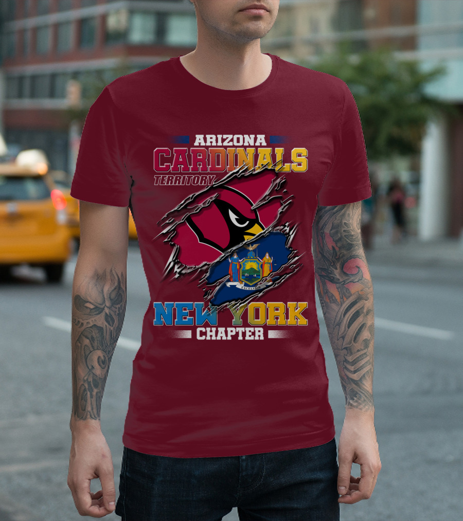 Arizona Cardinals Territory New York Chapter T-Shirt