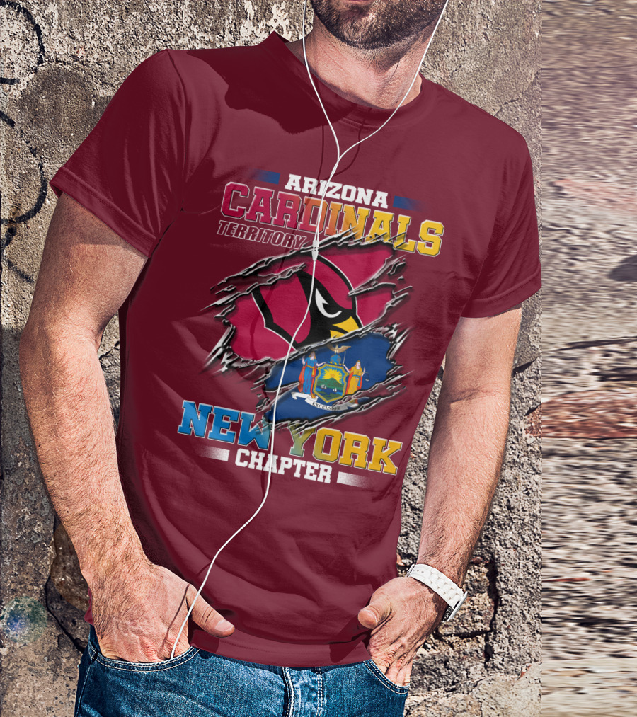 Arizona Cardinals Territory New York Chapter T-Shirt