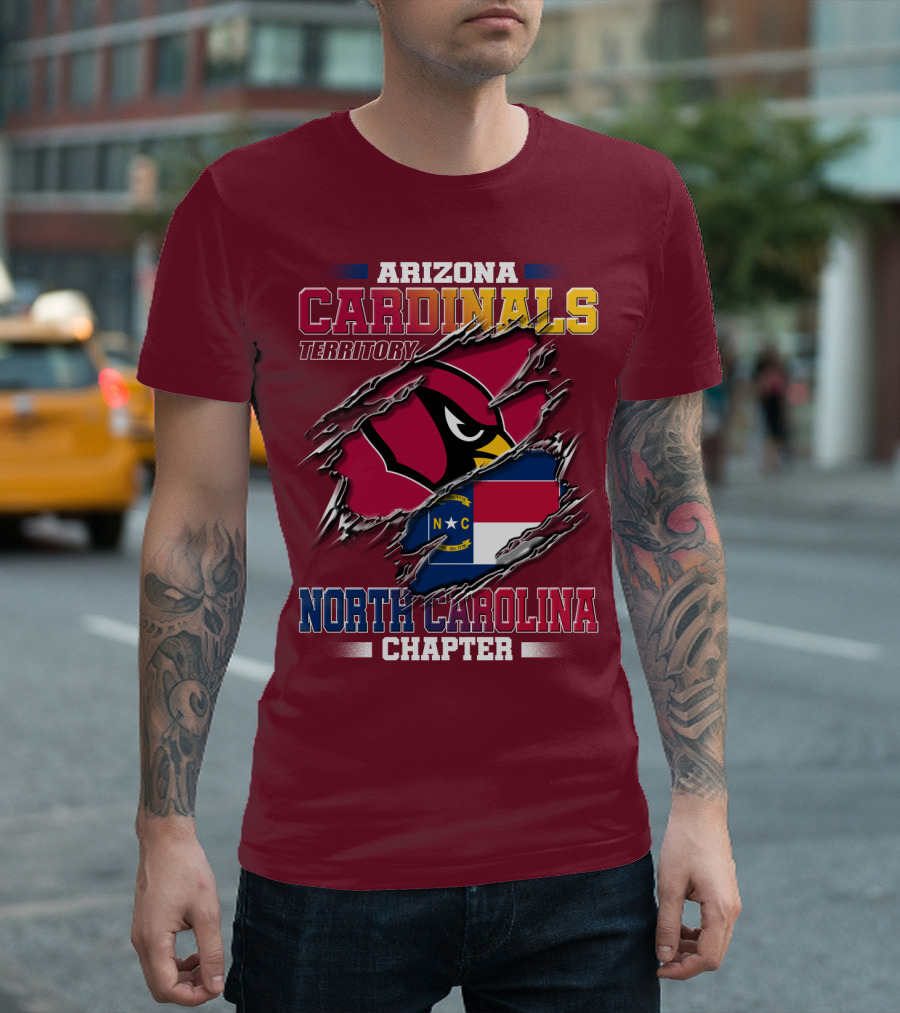 Arizona Cardinals Territory North Carolina Chapter T-Shirt