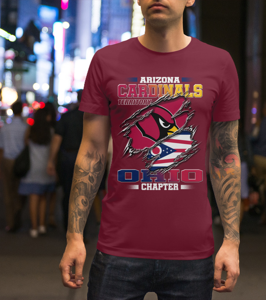 Arizona Cardinals Territory Ohio Chapter T-Shirt