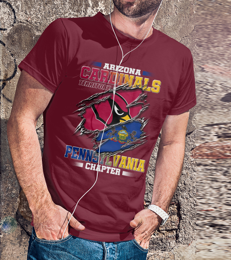Arizona Cardinals Territory Pennsylvania Chapter T-Shirt