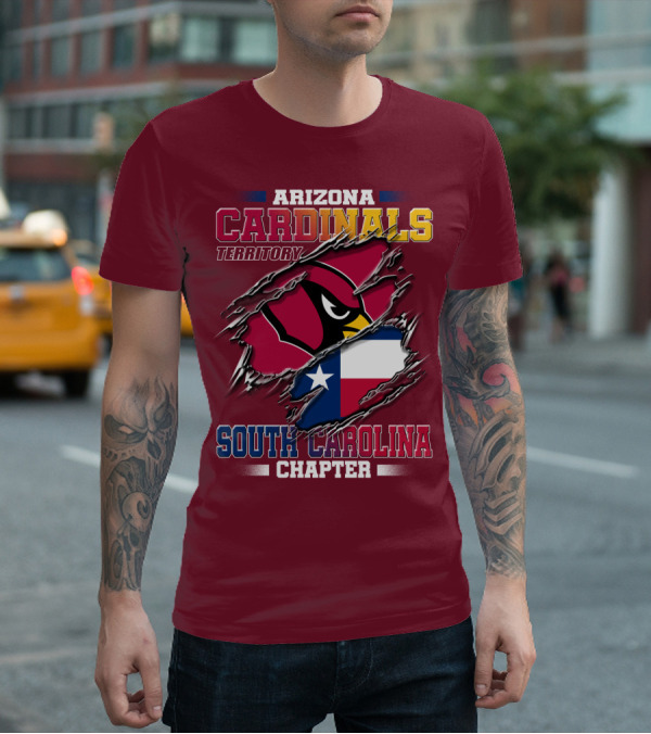 Arizona Cardinals Territory South Carolina Chapter T-Shirt