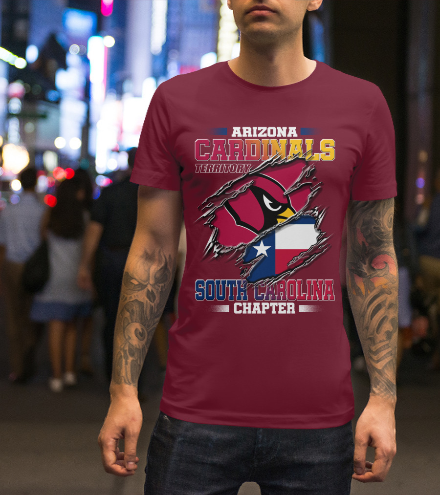 Arizona Cardinals Territory South Carolina Chapter T-Shirt