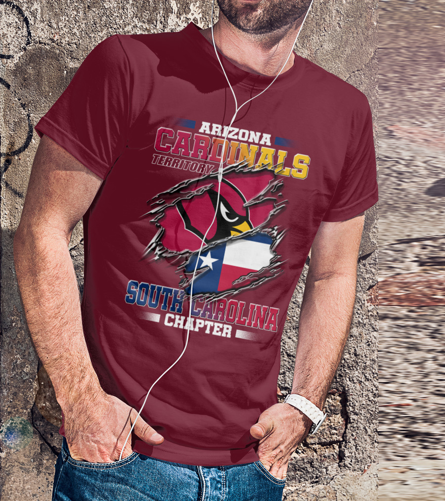 Arizona Cardinals Territory South Carolina Chapter T-Shirt