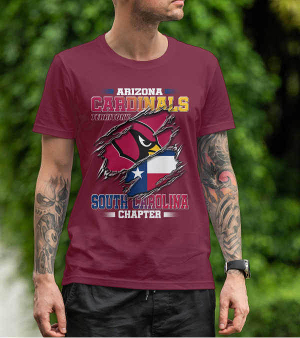 Arizona Cardinals Territory South Carolina Chapter T-Shirt