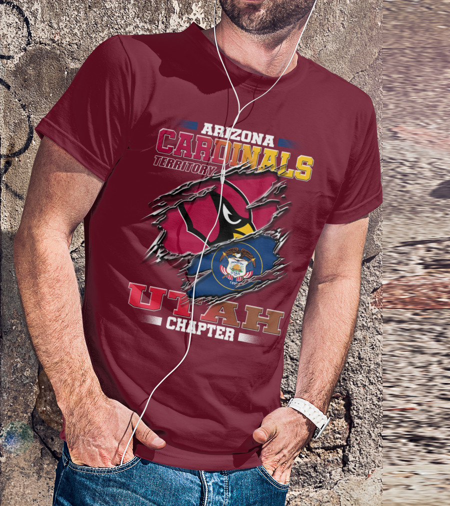 Arizona Cardinals Territory Utah Chapter T-Shirt