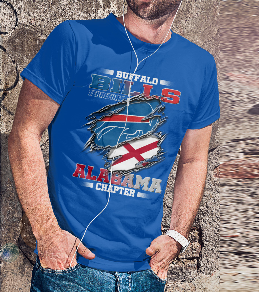 Buffalo Bills Territory Alabama Chapter T-Shirt