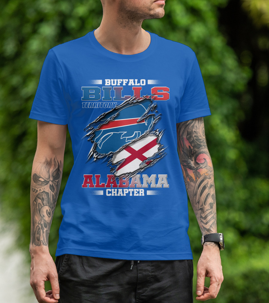 Buffalo Bills Territory Alabama Chapter T-Shirt