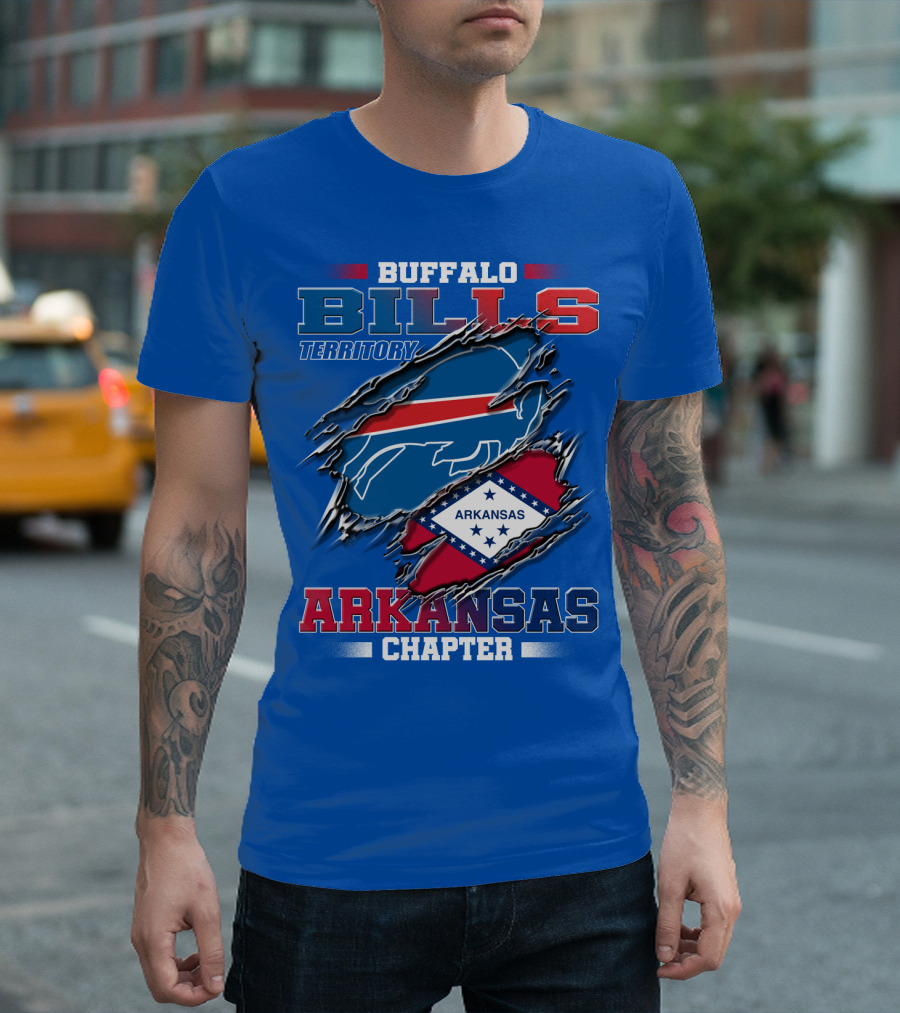 Buffalo Bills Territory Arkansas Chapter T-Shirt