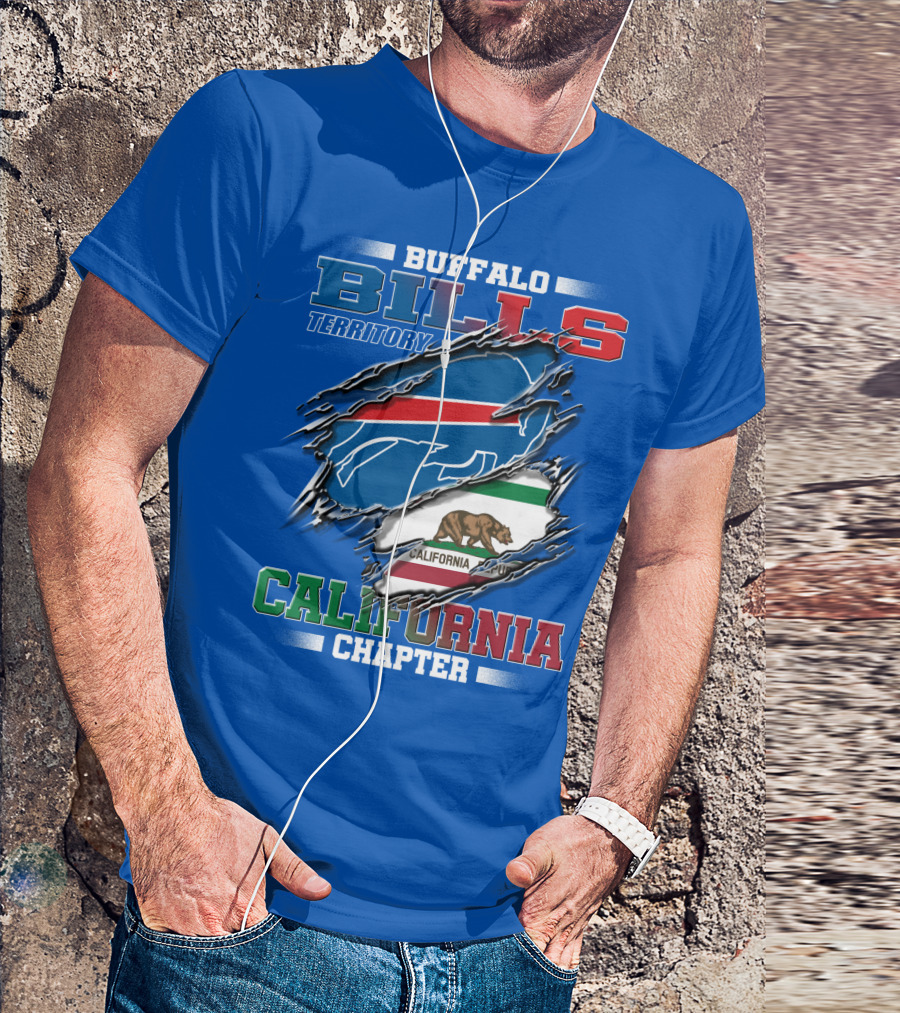 Buffalo Bills Territory California Chapter T-Shirt