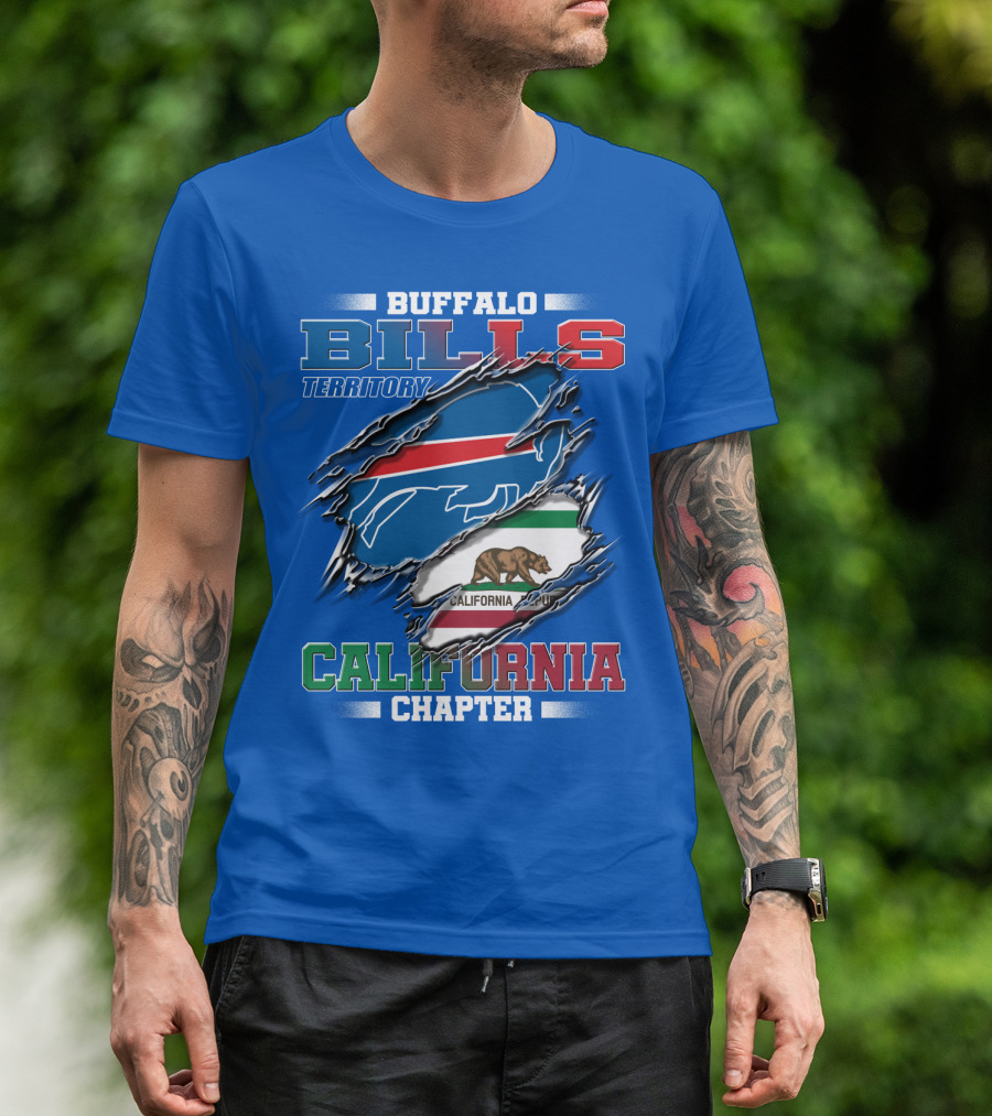 Buffalo Bills Territory California Chapter T-Shirt