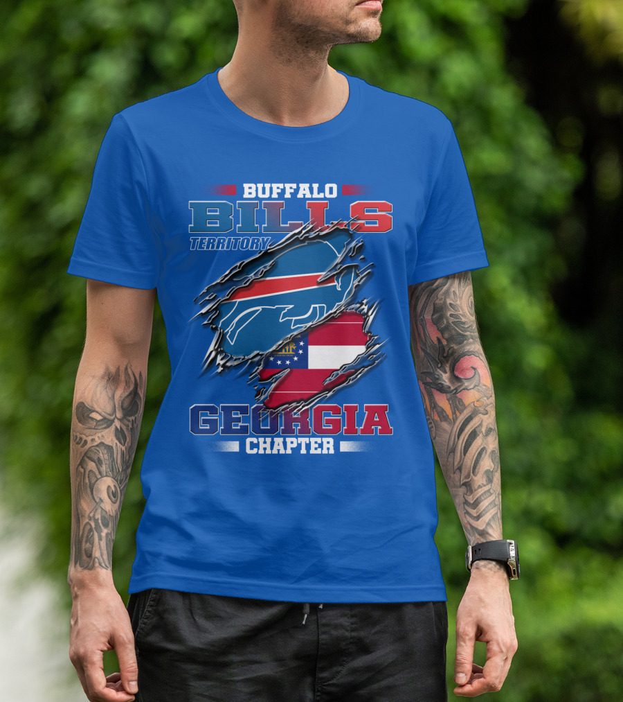 Buffalo Bills Territory Georgia Chapter T-Shirt
