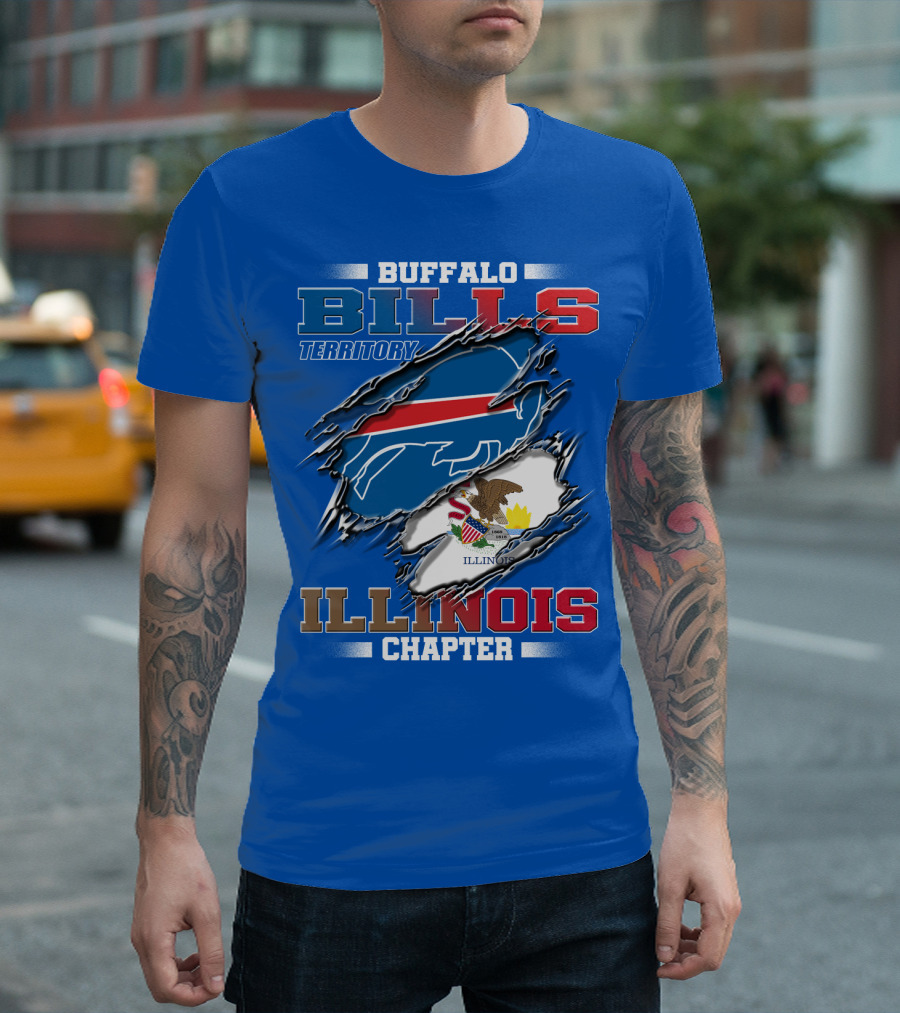 Buffalo Bills Territory Illinois Chapter T-Shirt