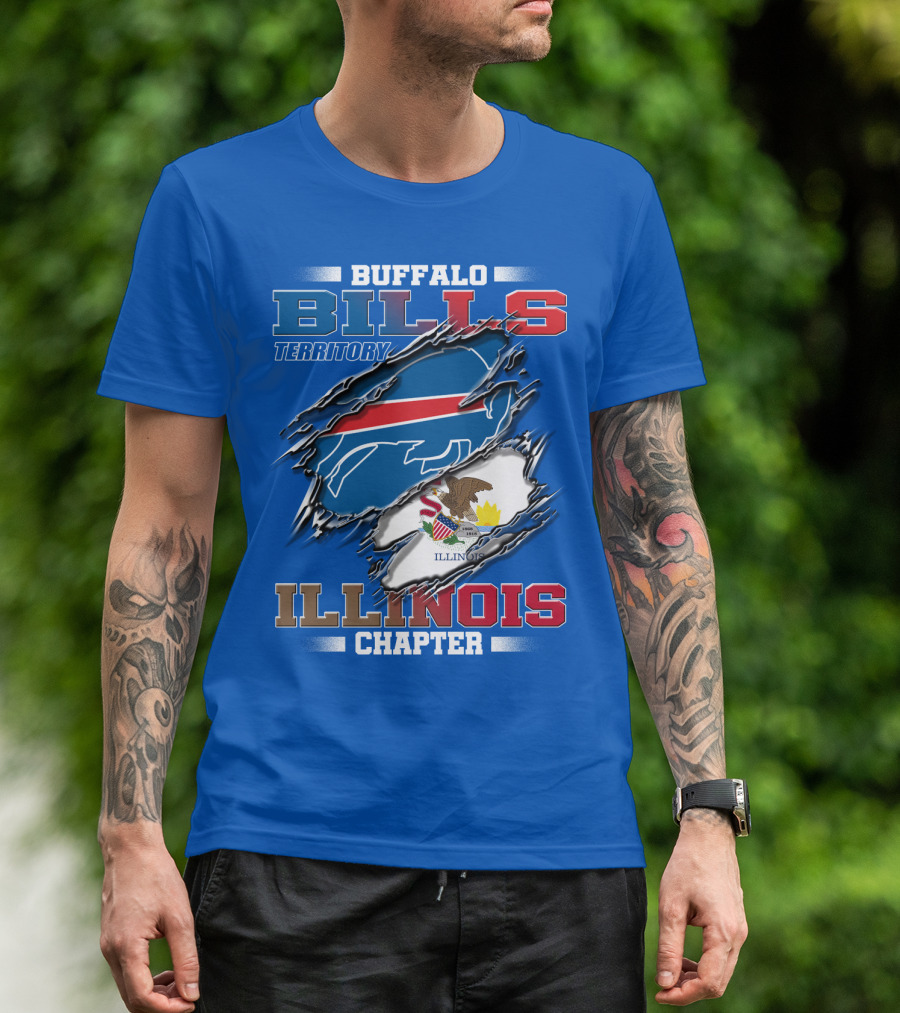 Buffalo Bills Territory Illinois Chapter T-Shirt