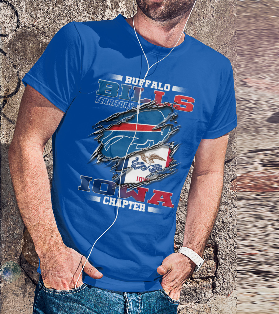 Buffalo Bills Territory Iowa Chapter T-Shirt